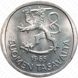 1 марка 1965, S