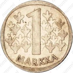 1 марка 1966, S