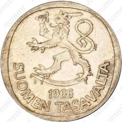 1 марка 1966, S