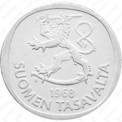1 марка 1968, S