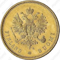 20 марок 1911, L - Аверс