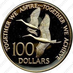 100 долларов 1976