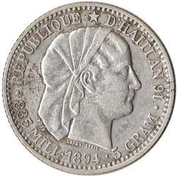 20 сантимов 1894