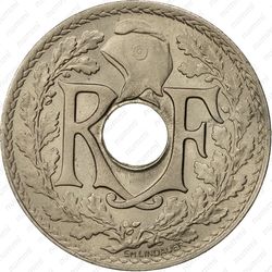 25 сантимов 1918 - Аверс