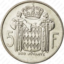 5 франков 1966 - Реверс