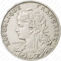 25 сантимов 1905 - Аверс