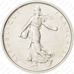 5 франков 1960 - Аверс