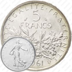 5 франков 1961