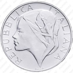 500 лир 1990, футбол - Аверс