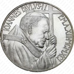 500 лир 1991, социальная доктрина - Аверс