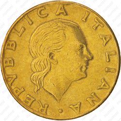 200 лир 1979 - Аверс