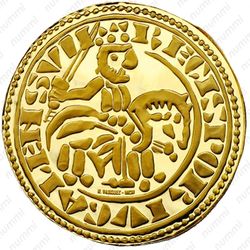 1,5 евро 2009, морабитино - Аверс