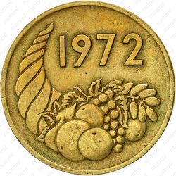 20 сантимов 1972 - Аверс