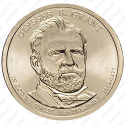 1 доллар 2011, Грант - Аверс