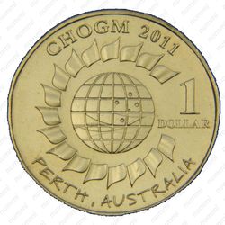 1 доллар 2011 - Реверс