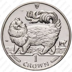 1 крона 1993 - Реверс