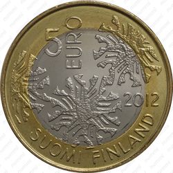 5 евро 2012, зима - Аверс