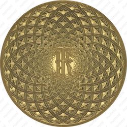 50 евро 2014, Баккара (золото) (золото) - Аверс