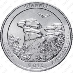 25 центов 2016, D - Реверс