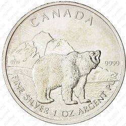 5 долларов 2011 - Реверс