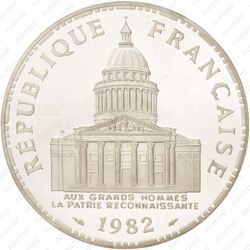 100 франков 1982 - Аверс