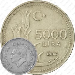 5000 лир 1994