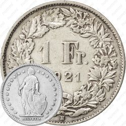 1 франк 1921