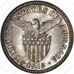 10 сентаво 1915 - Аверс