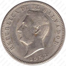 10 сентаво 1952 - Аверс