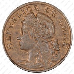 2 сентаво 1919 - Аверс