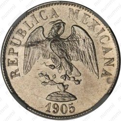 20 сентаво 1905 - Аверс