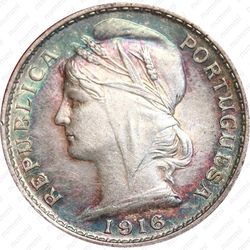 20 сентаво 1916 - Аверс