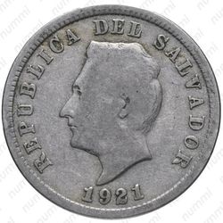 5 сентаво 1921 - Аверс
