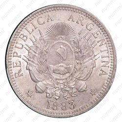 50 сентаво 1883 - Аверс