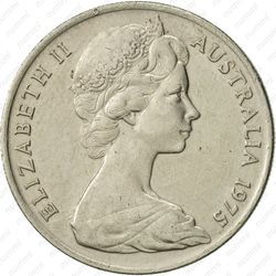 10 центов 1975 - Аверс