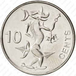 10 центов 2012 - Реверс