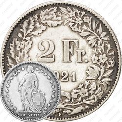2 франка 1921