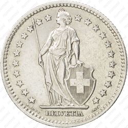 2 франка 1943 - Аверс