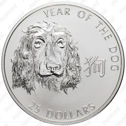 25 долларов 2006 - Реверс