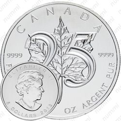 5 долларов 2013, Канада