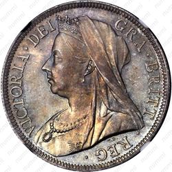 1/2 кроны 1900 - Аверс