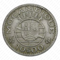 10 эскудо 1954 - Аверс