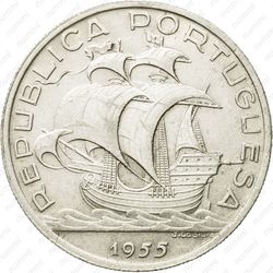 10 эскудо 1955 - Аверс