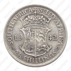 2 1/2 шиллинга 1942 - Реверс