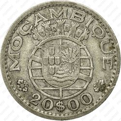 20 эскудо 1952 - Аверс