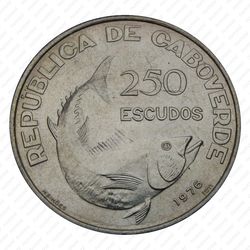 250 эскудо 1976 - Аверс