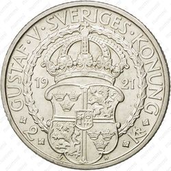 2 кроны 1921 - Реверс