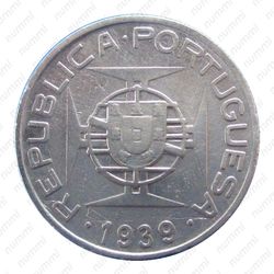 5 эскудо 1939 - Реверс