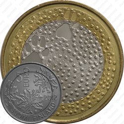 5 евро 2012, фауна Финляндия