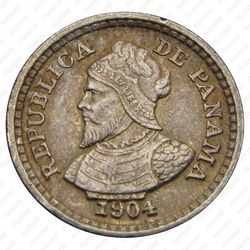 2 1/2 сентесимо 1904 - Аверс